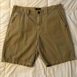 American Eagle Khaki Shorts (34 WAIST)